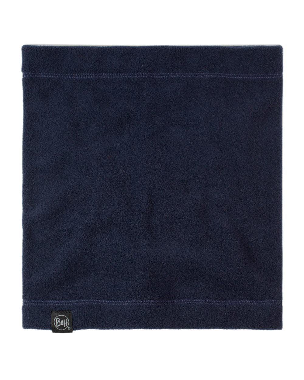 Dark Navy Coloured Buff Polar Neck Warmer on white background #colour_dark-navy