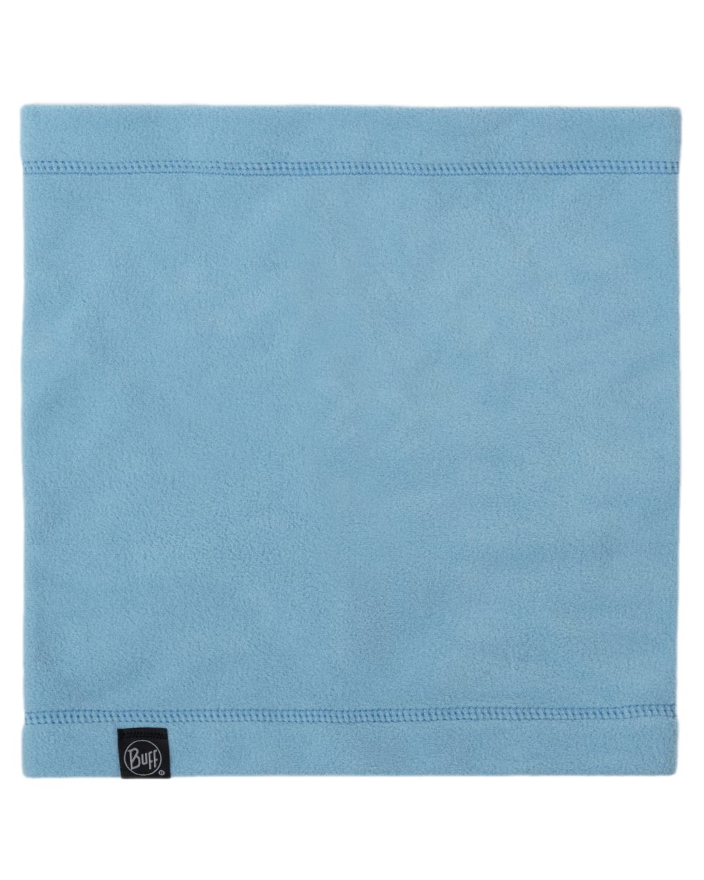 Lake Blue Coloured Buff Polar Neck Warmer on white background #colour_lake-blue