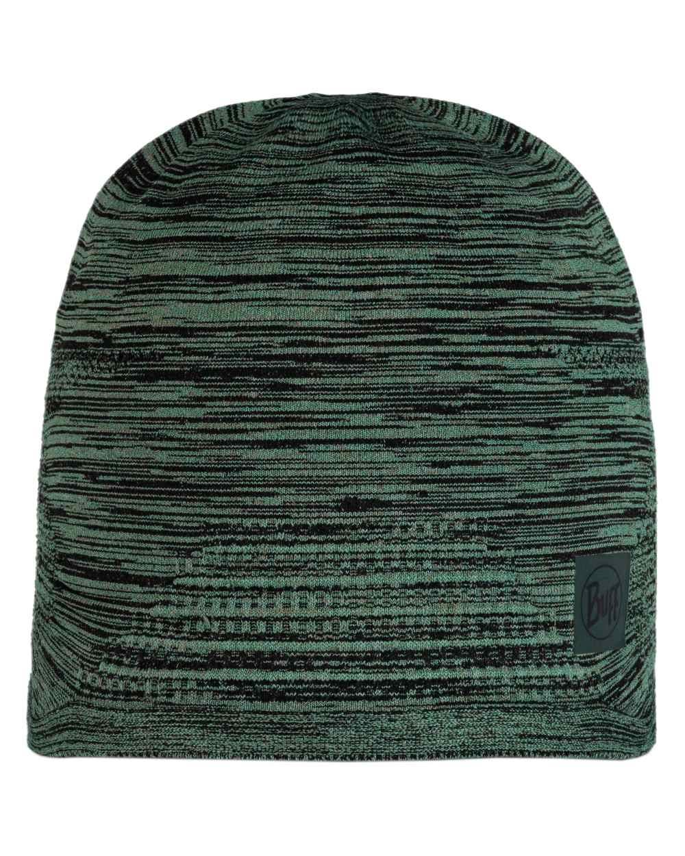 Jade Coloured Buff Reflective DryFlx Pro Beanie on white background #colour_jade