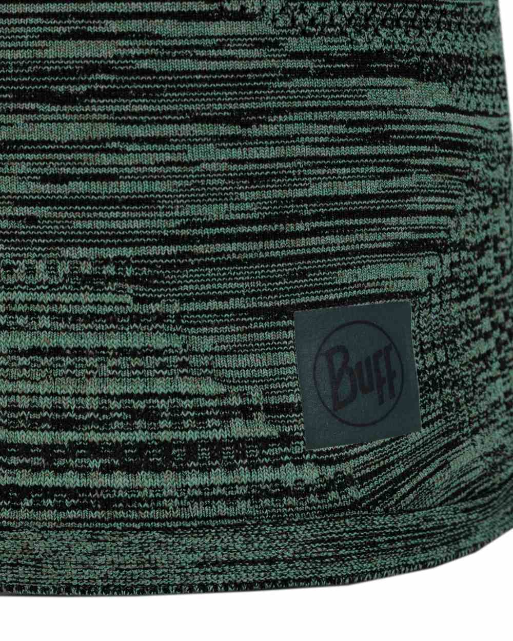 Jade Coloured Buff Reflective DryFlx Pro Beanie on white background #colour_jade