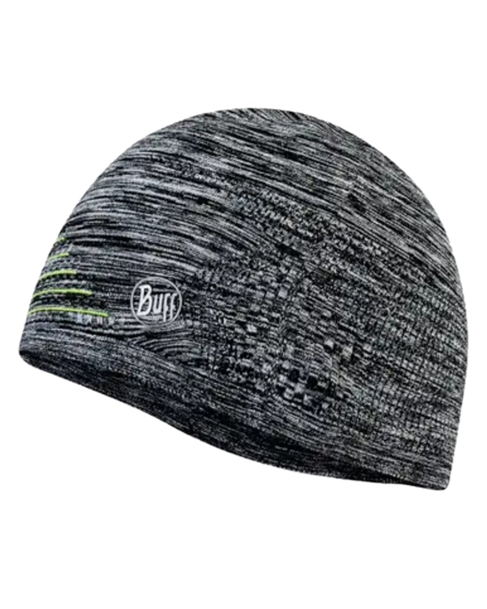 Light Grey Coloured Buff Reflective DryFlx Pro Beanie on white background #colour_light-grey
