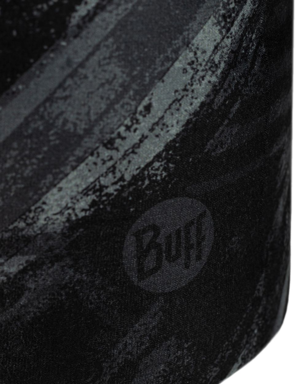 Bardeen Black Coloured Buff Thermonet Beanie on white background #colour_bardeen-black