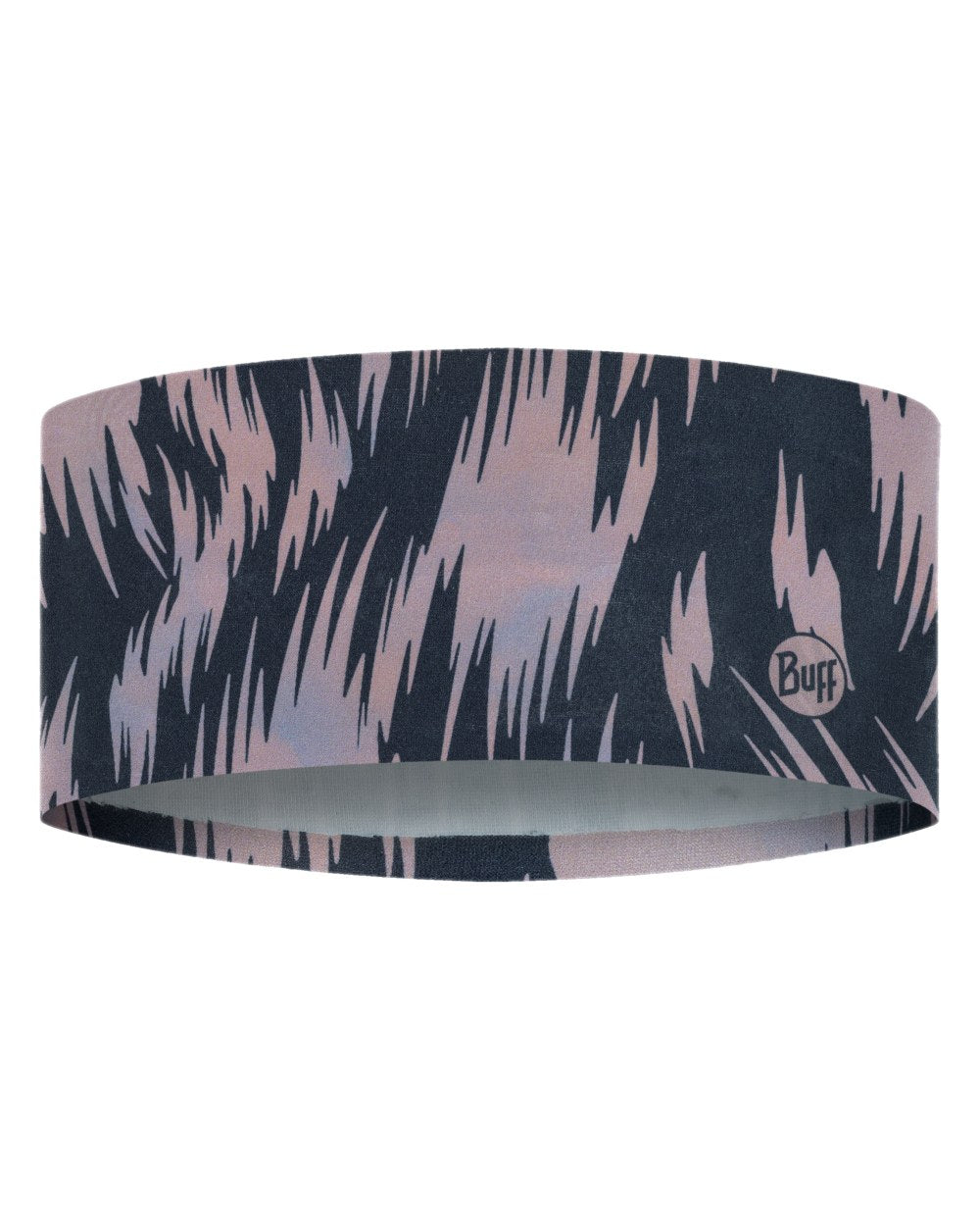 Redloy Pale Pink Coloured Buff Thermonet Headband on white background #colour_redloy-pale-pink
