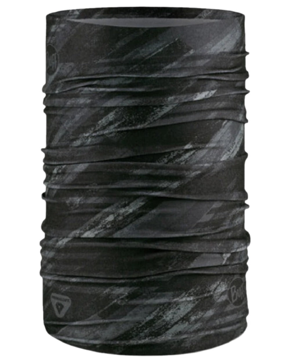 Bardeen Graphite Coloured Buff Thermonet Neckwear on white background #colour_bardeen-graphite