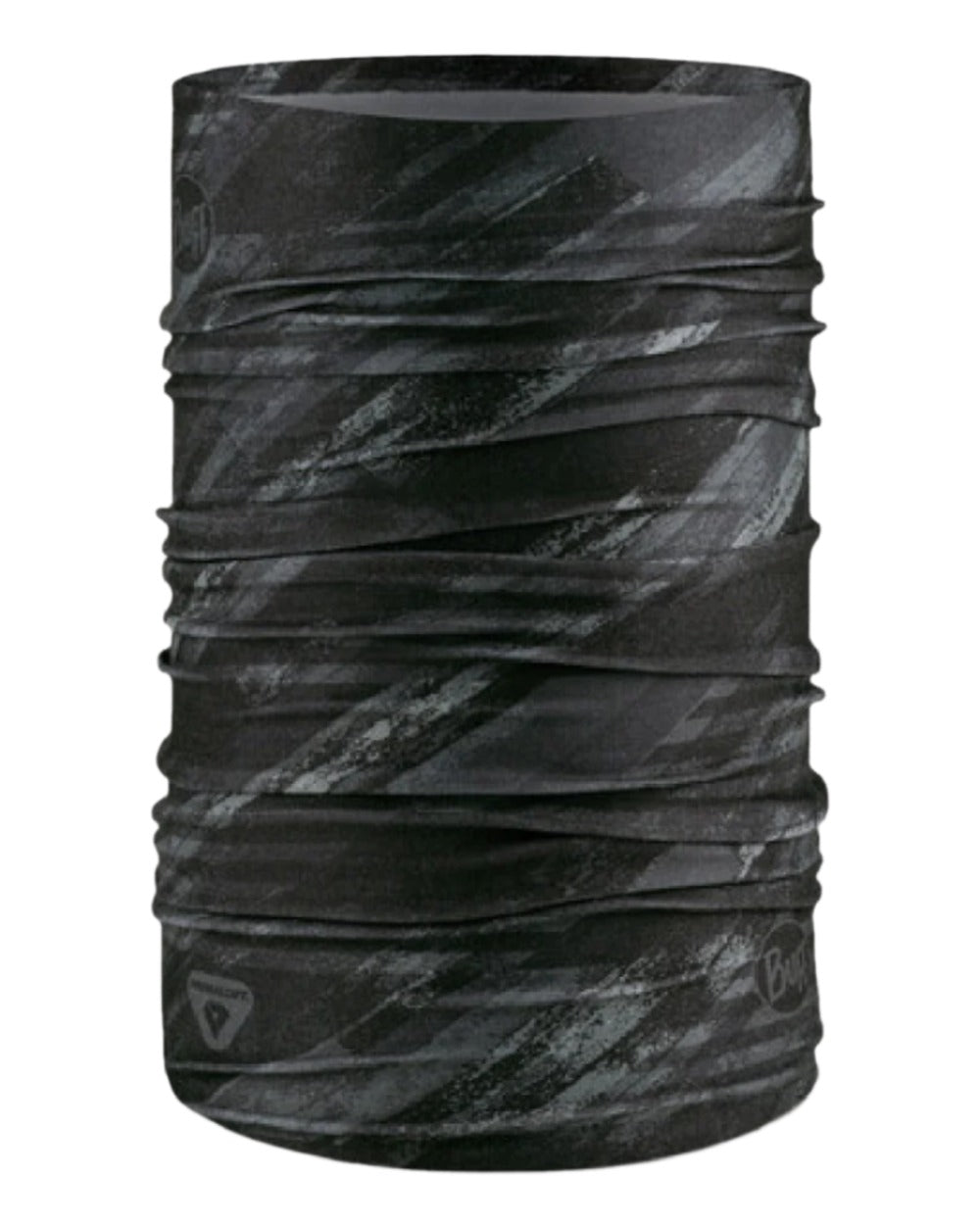 Bardeen Graphite Coloured Buff Thermonet Neckwear on white background #colour_bardeen-graphite