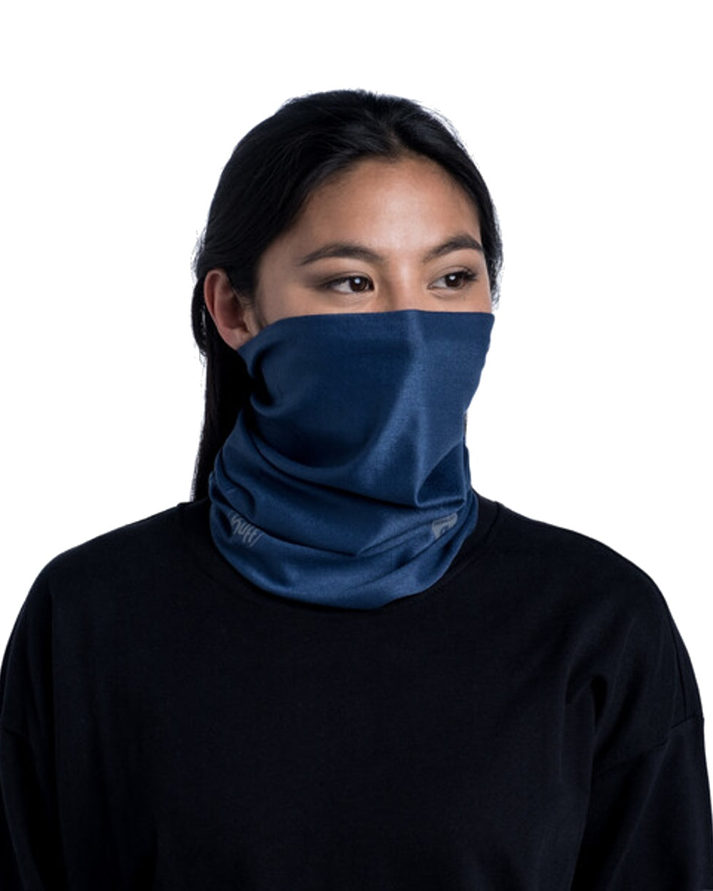 Ensign Blue Coloured Buff Thermonet Neckwear on white background #colour_ensign-blue