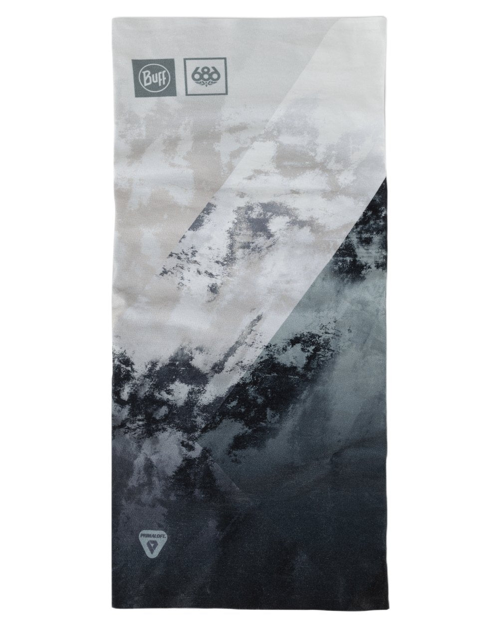Vatna Grey Coloured Buff Thermonet Neckwear on white background #colour_vatna-grey