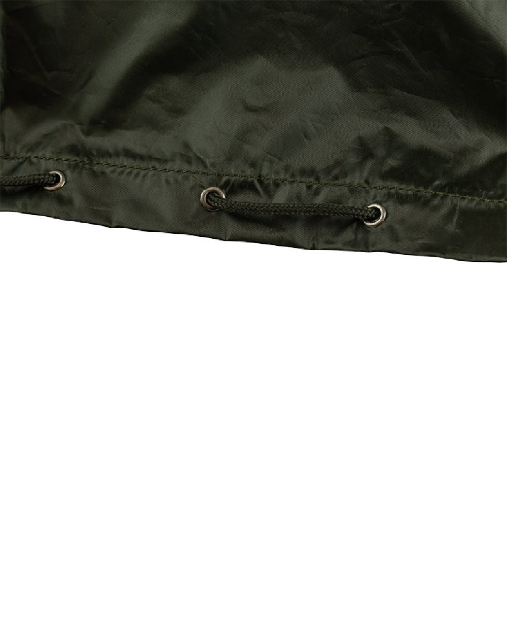 Green coloured Canvas Roe Sack on white background #colour_green