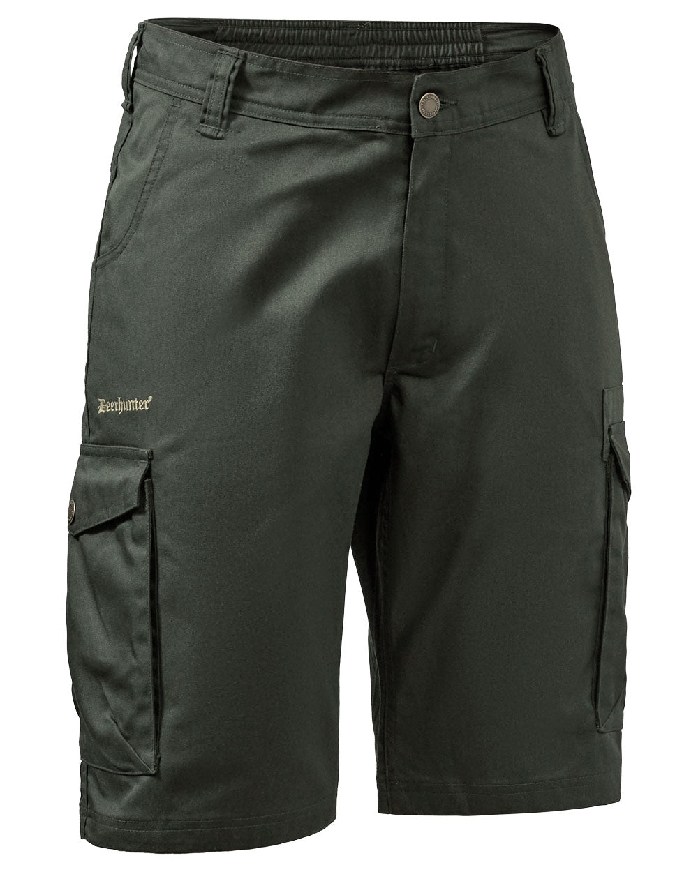 Timber coloured Deerhunter Atlas Shorts on White background #colour_timber