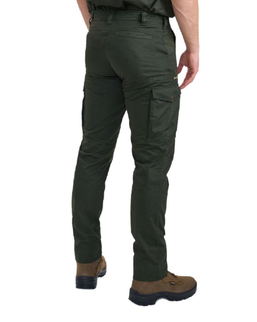 Timber coloured Deerhunter Atlas Trousers on White background #colour_timber