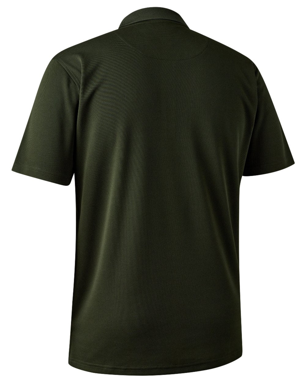 Forest Ember coloured Deerhunter Climate Polo Shirt with 37.5® Technology on white background #colour_forest-ember