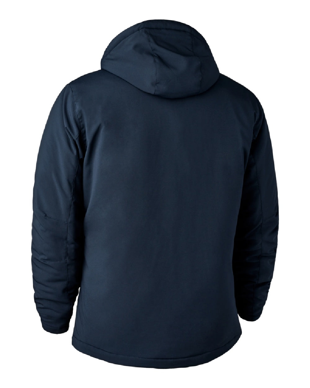 Dark Blue coloured Deerhunter Denver Winter Jacket on white background #colour_dark-blue