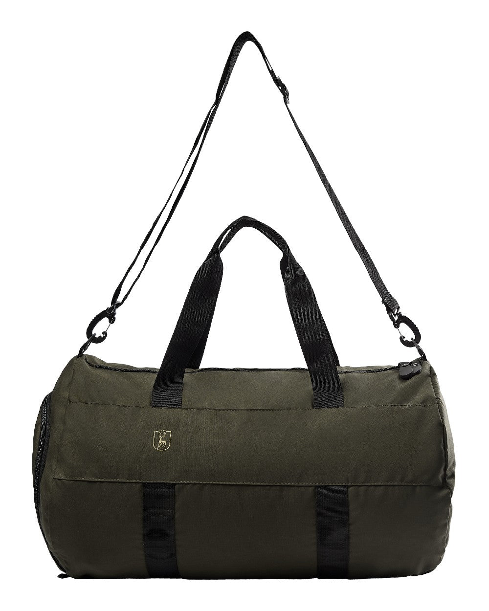 Deep Green coloured Deerhunter Duffel Bag on white background #colour_deep-green