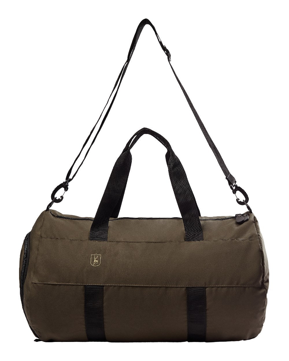 Fallen Leaf coloured Deerhunter Duffel Bag on white background #colour_fallen-leaf