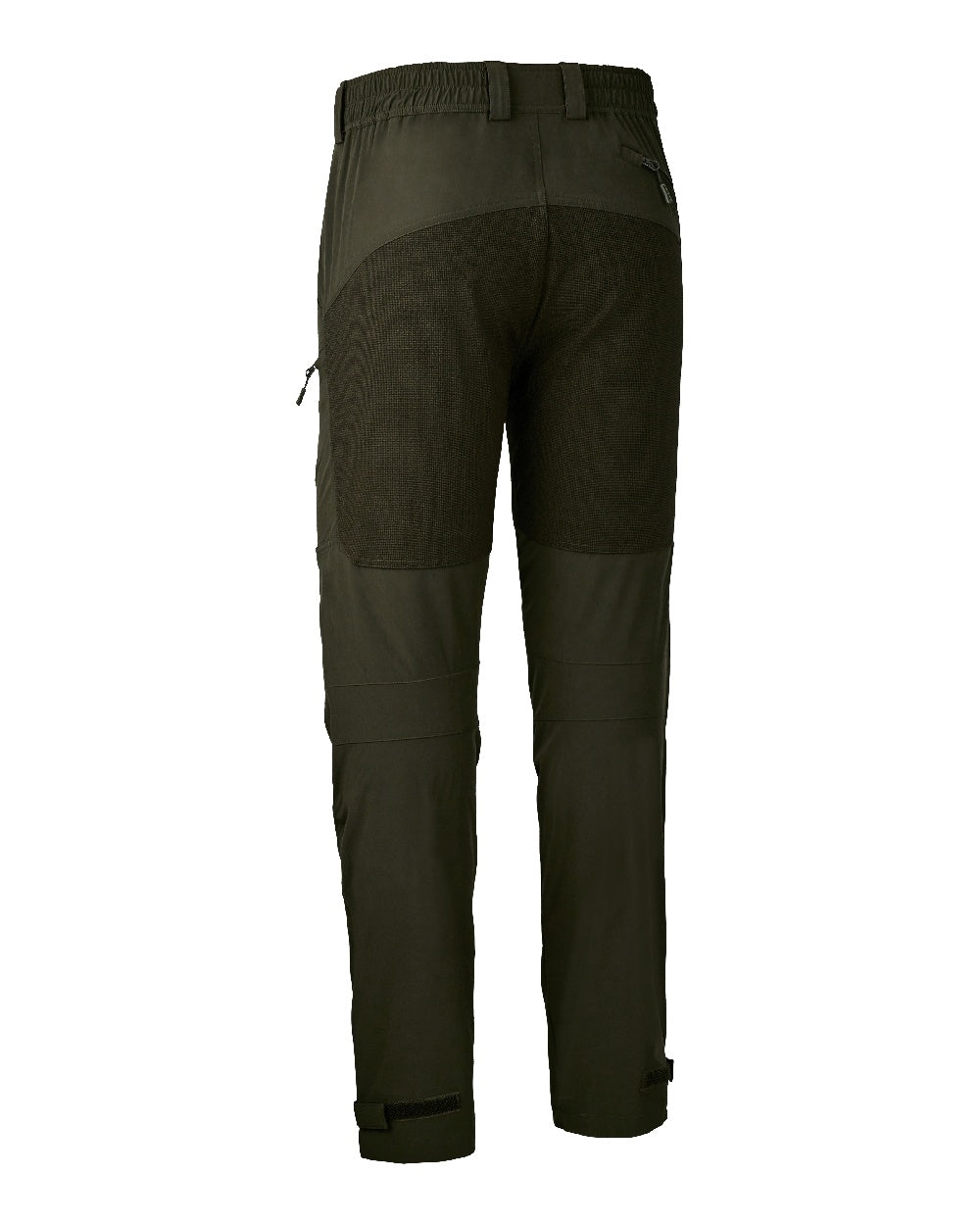 Art Green coloured Deerhunter Excape Light Trousers on white background #colour_art-green