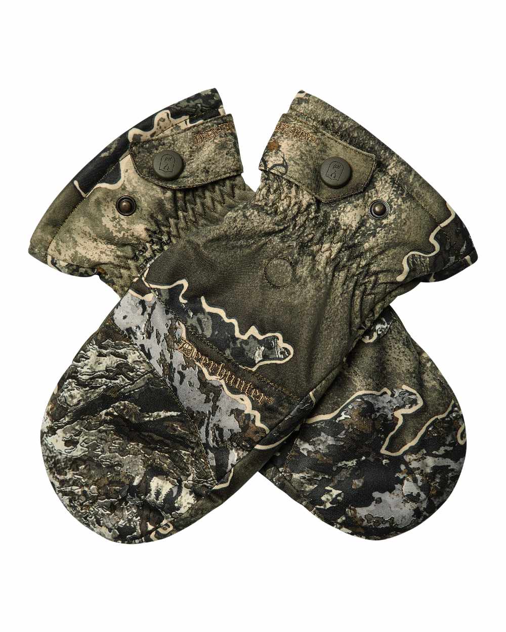 Realtree Excape coloured Deerhunter Excape Mittens on white background #colour_realtree-excape