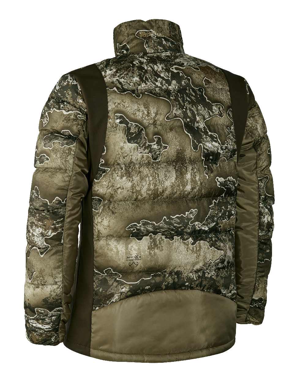 Realtree Excape coloured Deerhunter Excape Quilted Jacket on white background #colour_realtree-excape