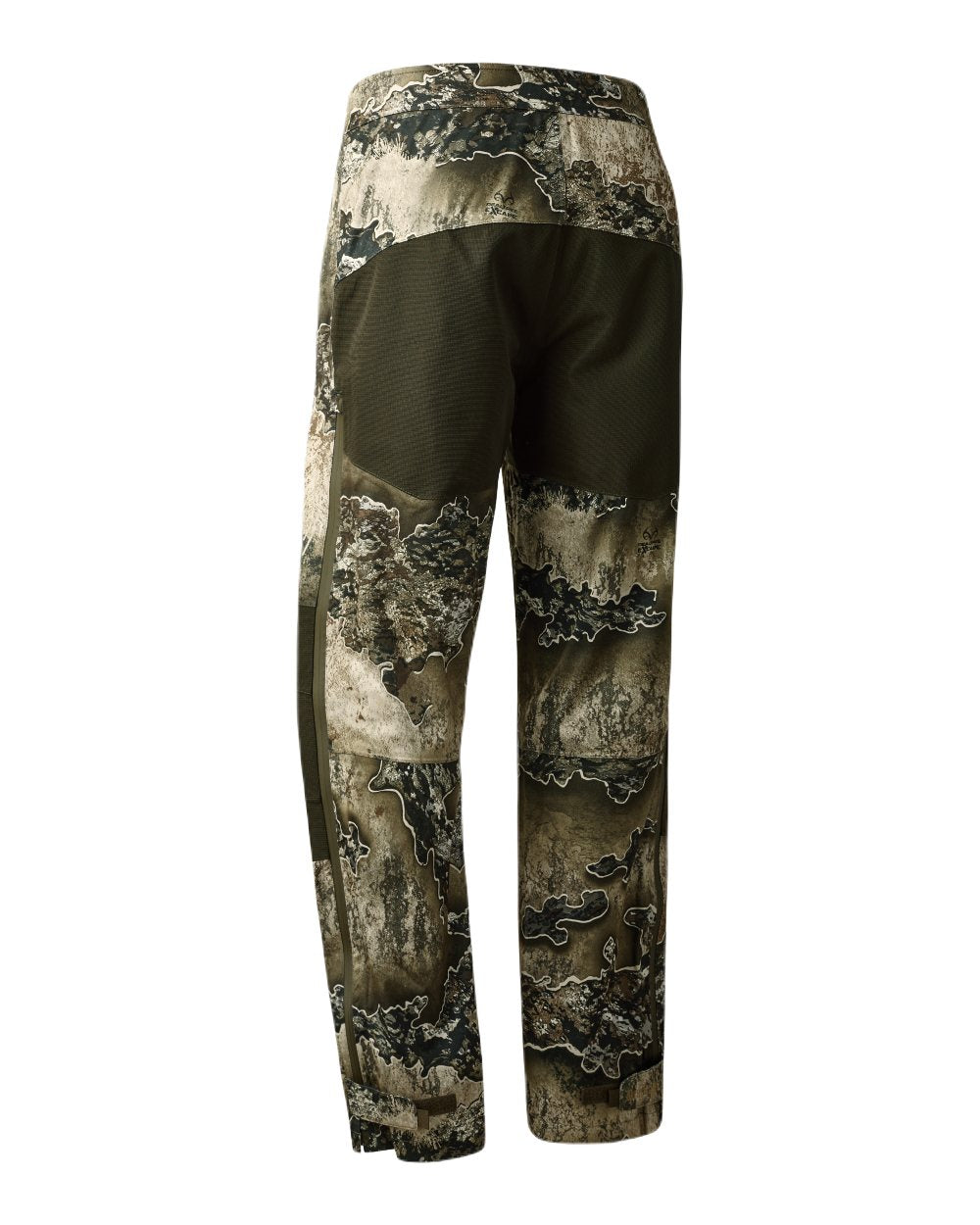 Realtree Excape coloured Deerhunter Excape Rain Trousers on white background #colour_realtree-excape