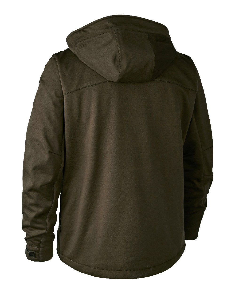 Art Green coloured Deerhunter Excape Softshell Jacket on white background #colour_art-green