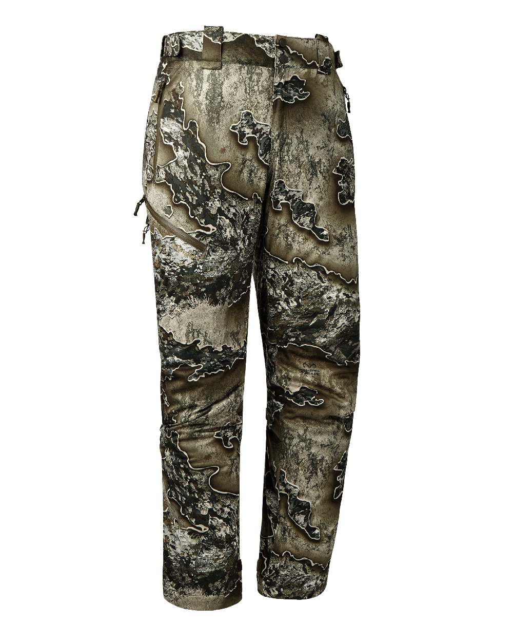 Realtree Excape coloured Deerhunter Excape Winter Waterproof Trousers on white background #colour_realtree-excape