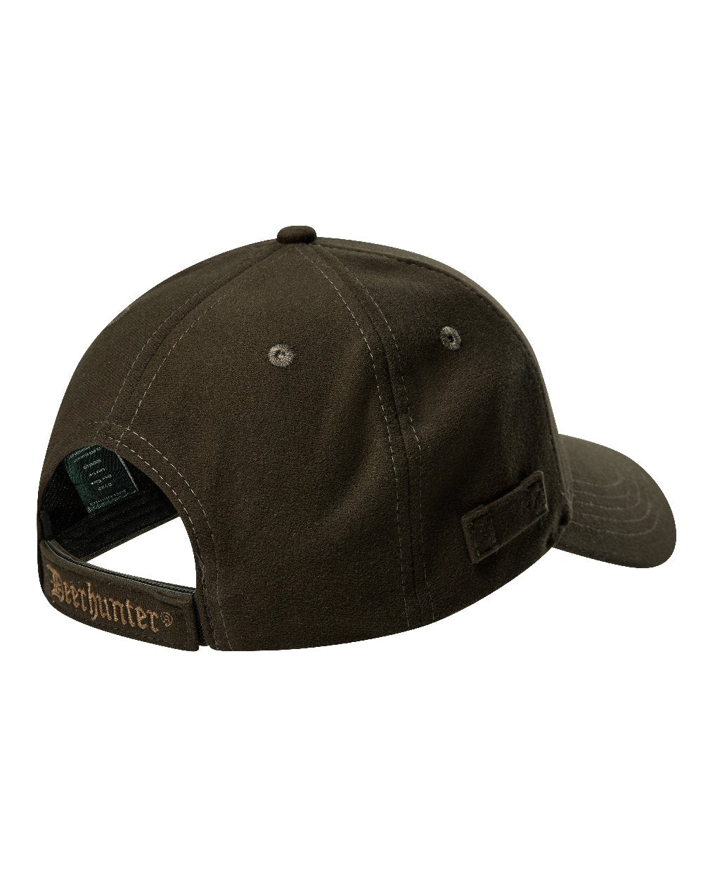 Wood coloured Deerhunter Game Cap on white background #colour_wood