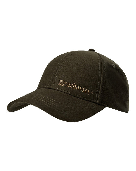 Wood coloured Deerhunter Game Cap on white background #colour_wood