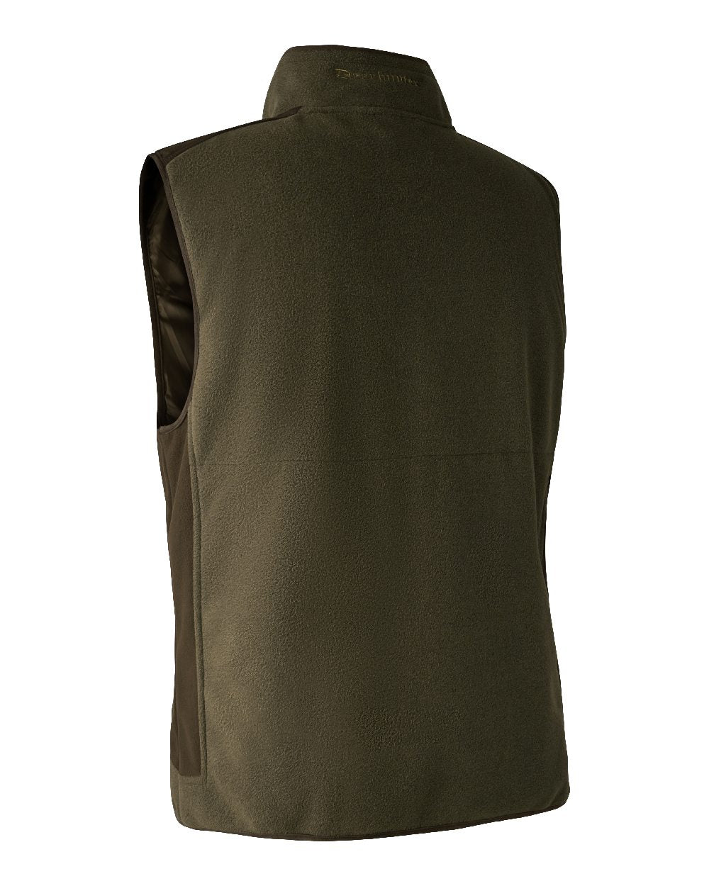 Graphite Green coloured Deerhunter Gamekeeper Bonded Fleece Waistcoat on white background #colour_graphite-green
