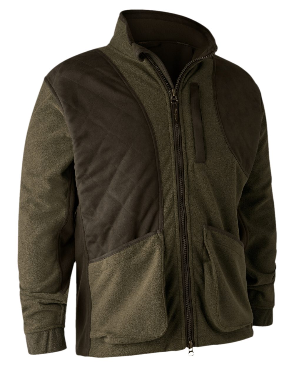 Graphite Green Coloured Deerhunter Gamekeeper Shooting Jacket on white background #colour_graphite-green