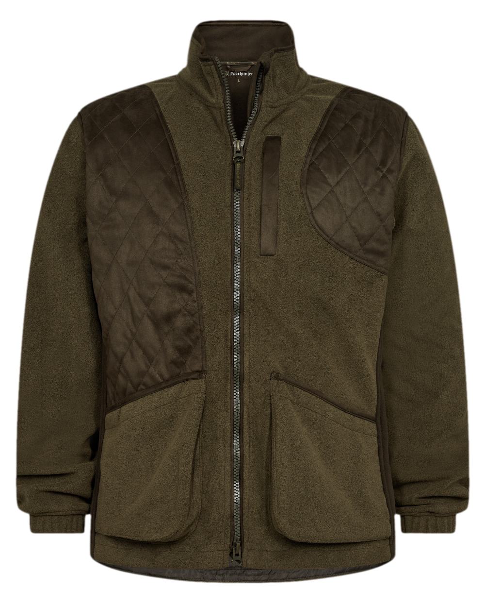 Graphite Green Coloured Deerhunter Gamekeeper Shooting Jacket on white background #colour_graphite-green