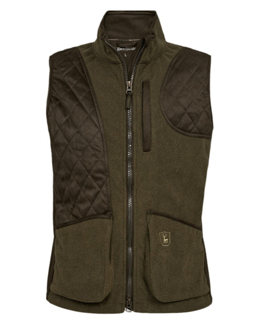Graphite Green Coloured Deerhunter Gamekeeper Shooting Waistcoat on white background #colour_graphite-green