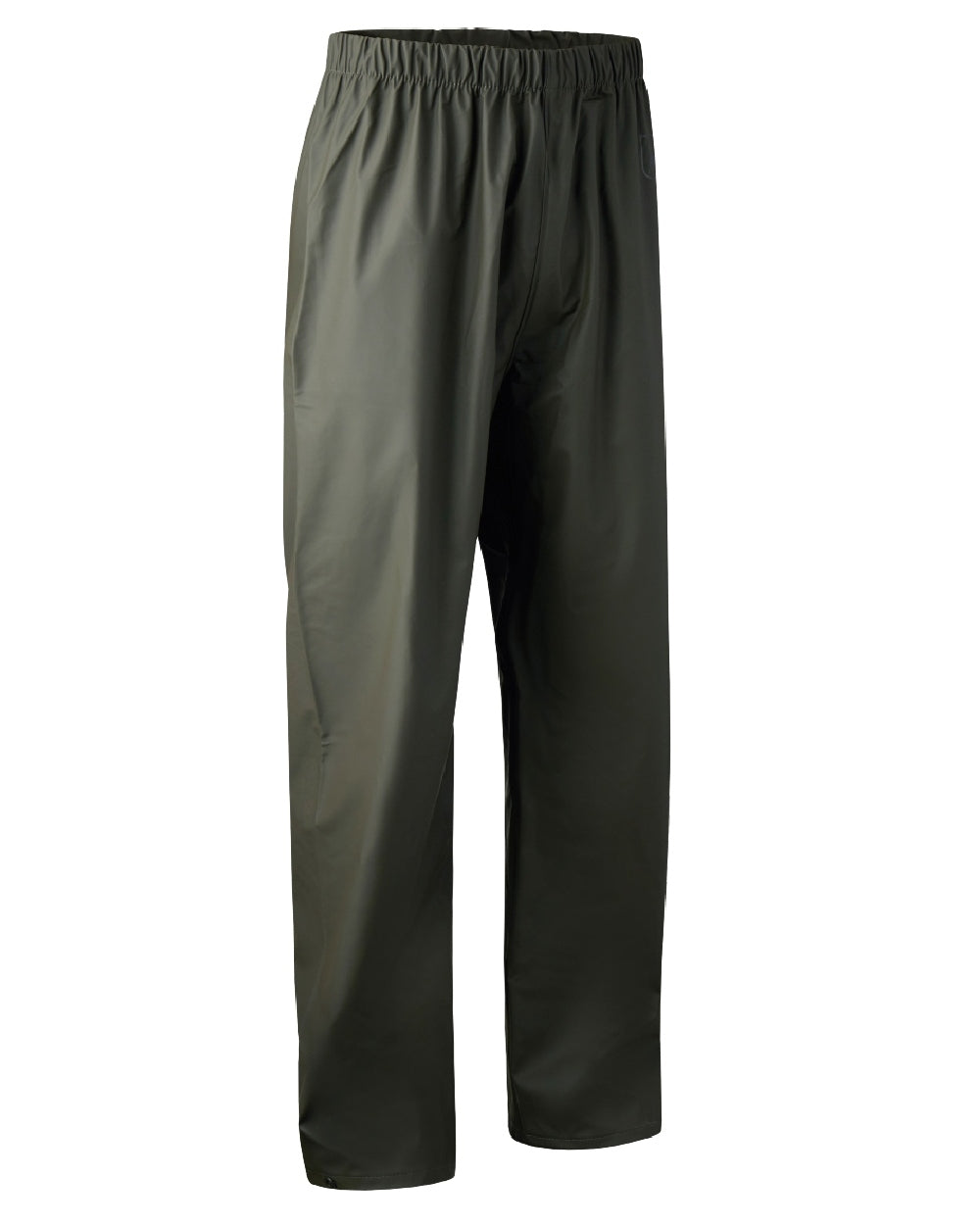 Art Green coloured Deerhunter Hurricane Rain Trousers on white background #colour_art-green