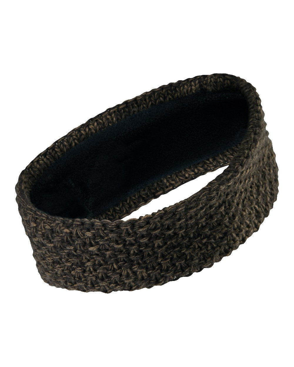 Art Green coloured Deerhunter Ladies Knitted Headband on white background #colour_art-green