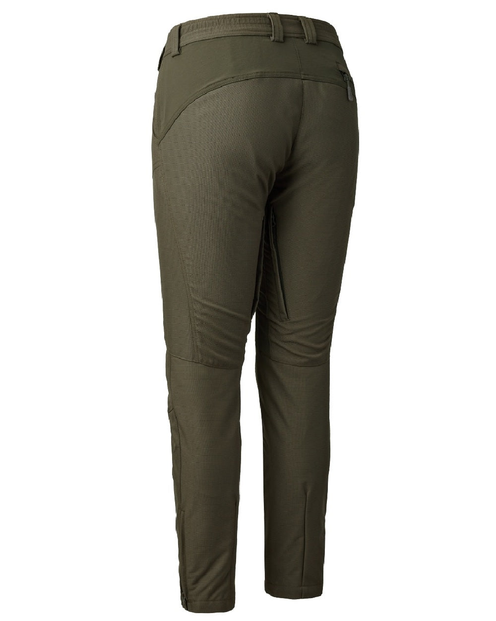 Palm Green coloured Deerhunter Lady Ann Extreme Boot Trousers with Membrane on white background #colour_palm-green