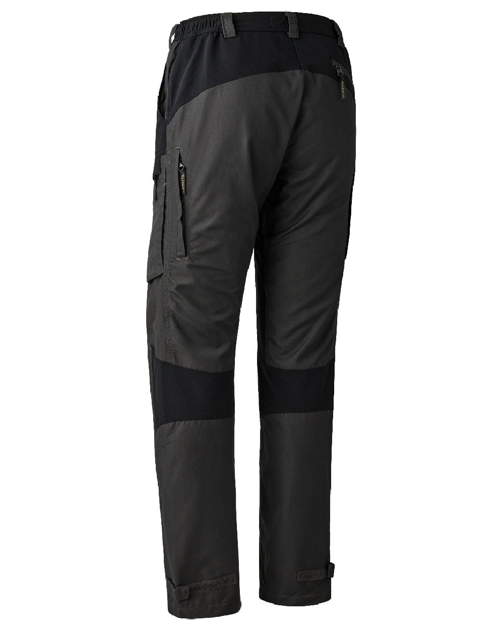 Black Ink coloured Deerhunter Lady Ann Trousers With Membrane on white background #colour_black-ink
