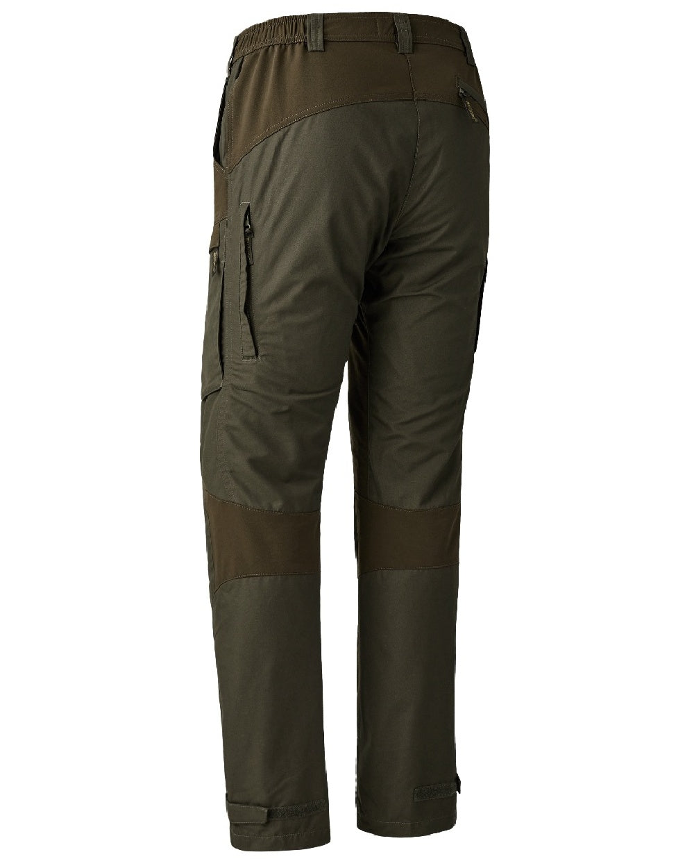 Deep Green coloured Deerhunter Lady Ann Trousers With Membrane on white background #colour_deep-green