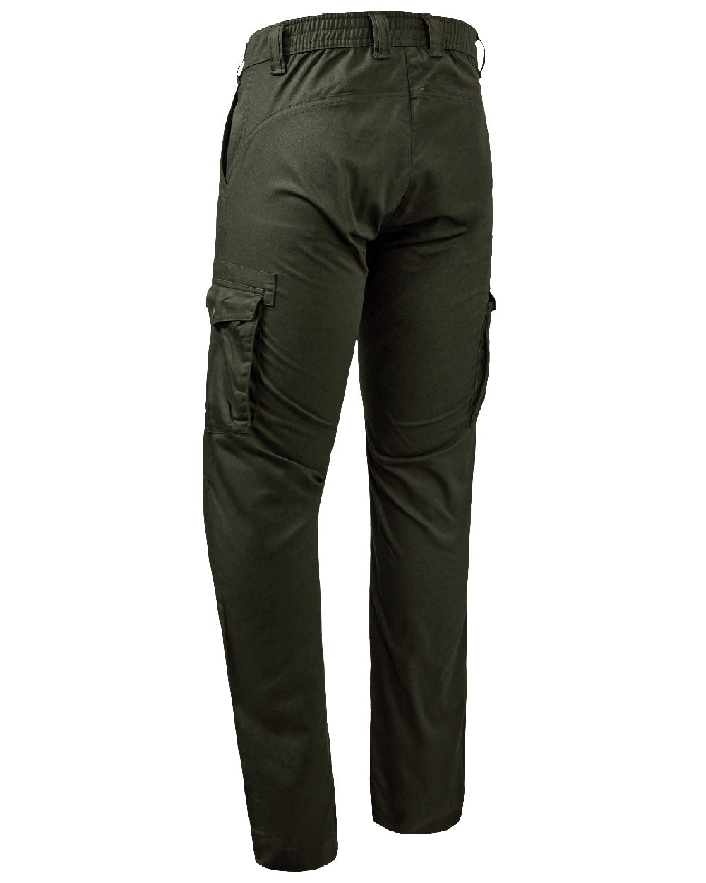 Timber coloured Deerhunter Lady Atlas Trousers on white background #colour_timber