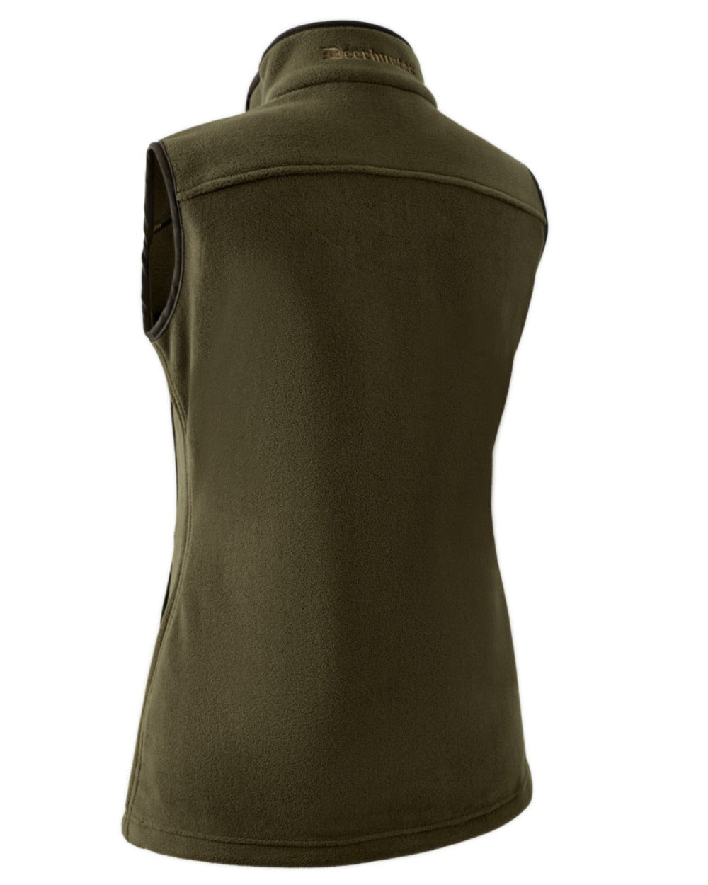 Tarmac Green Coloured Deerhunter Lady Eagle Fleece Waistcoat on white background #colour_tarmac-green