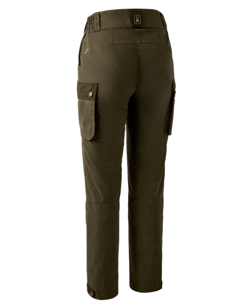 Tarmac Green coloured Deerhunter Lady Eagle Trousers on white background #colour_tarmac-green