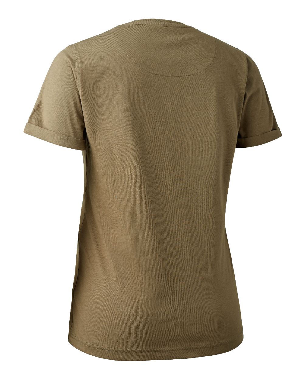 Driftwood coloured Deerhunter Lady Ella T-Shirt on white background #colour_driftwood