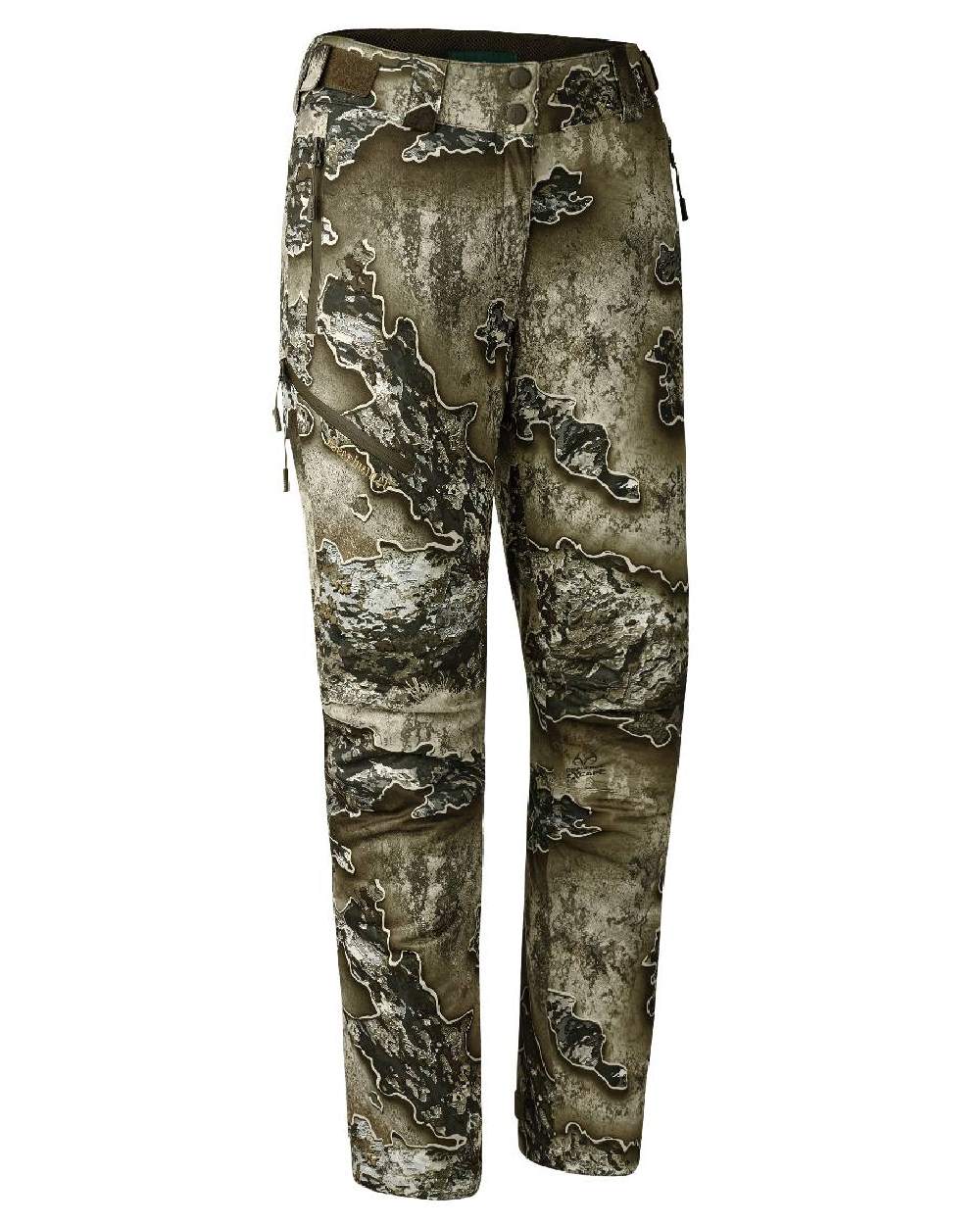 Realtree Excape coloured Deerhunter Lady Excape Winter Trousers on white background #colour_realtree-excape