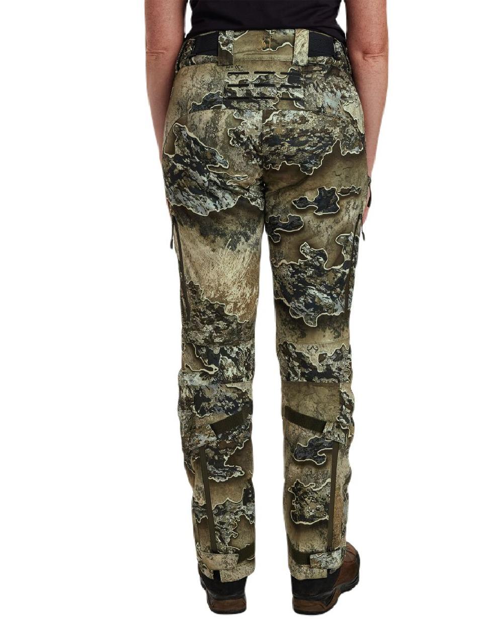 Realtree Excape coloured Deerhunter Lady Excape Winter Trousers on white background #colour_realtree-excape
