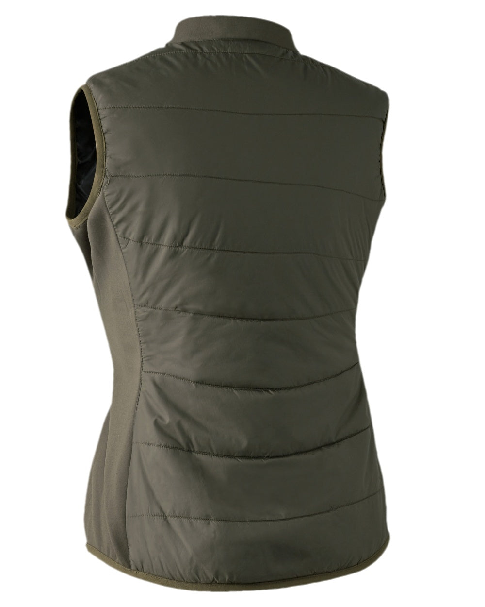 Deep Green Coloured Deerhunter Lady Heat Inner Waistcoat on white background #colour_deep-green