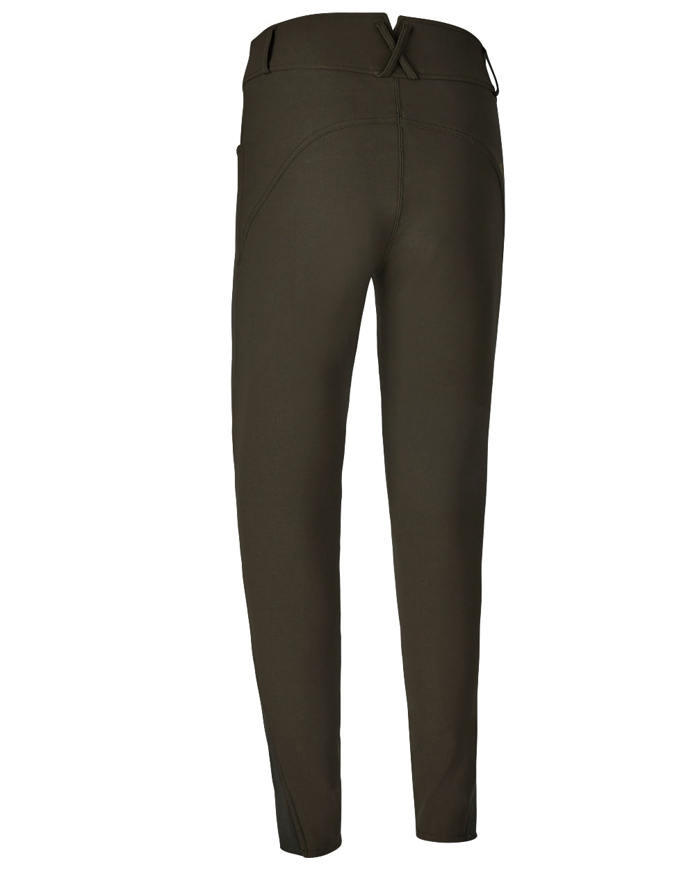 Palm Green coloured Deerhunter Lady Hunting Tights on white background #colour_palm-green