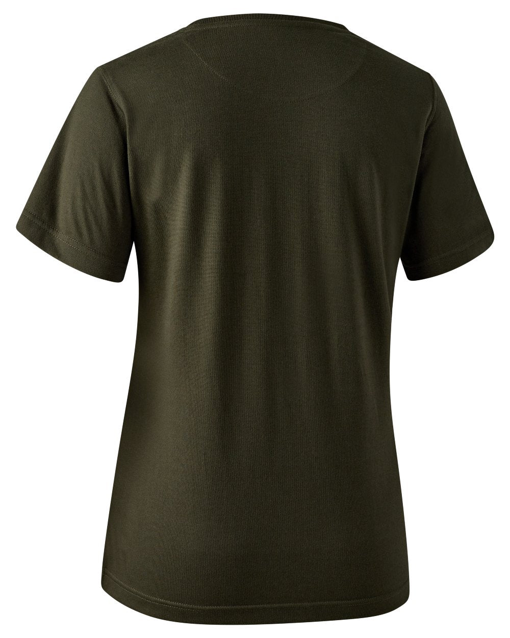 Timber coloured Deerhunter Lady Jubilee T-Shirt on white background #colour_timber