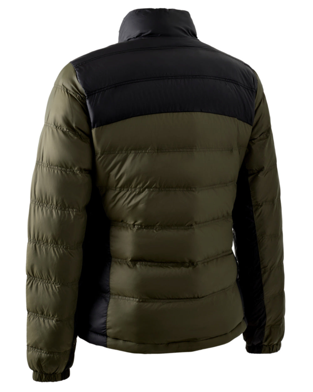 Rifle Green coloured Deerhunter Lady Northward Padded Jacket on white background #colour_rifle-green