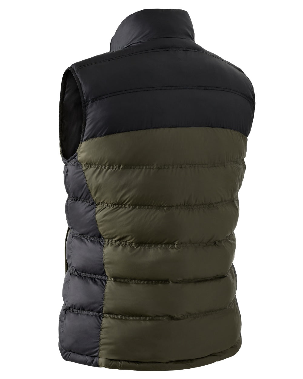 Rifle Green coloured Deerhunter Lady Northward Padded Waistcoat on white background #colour_rifle-green