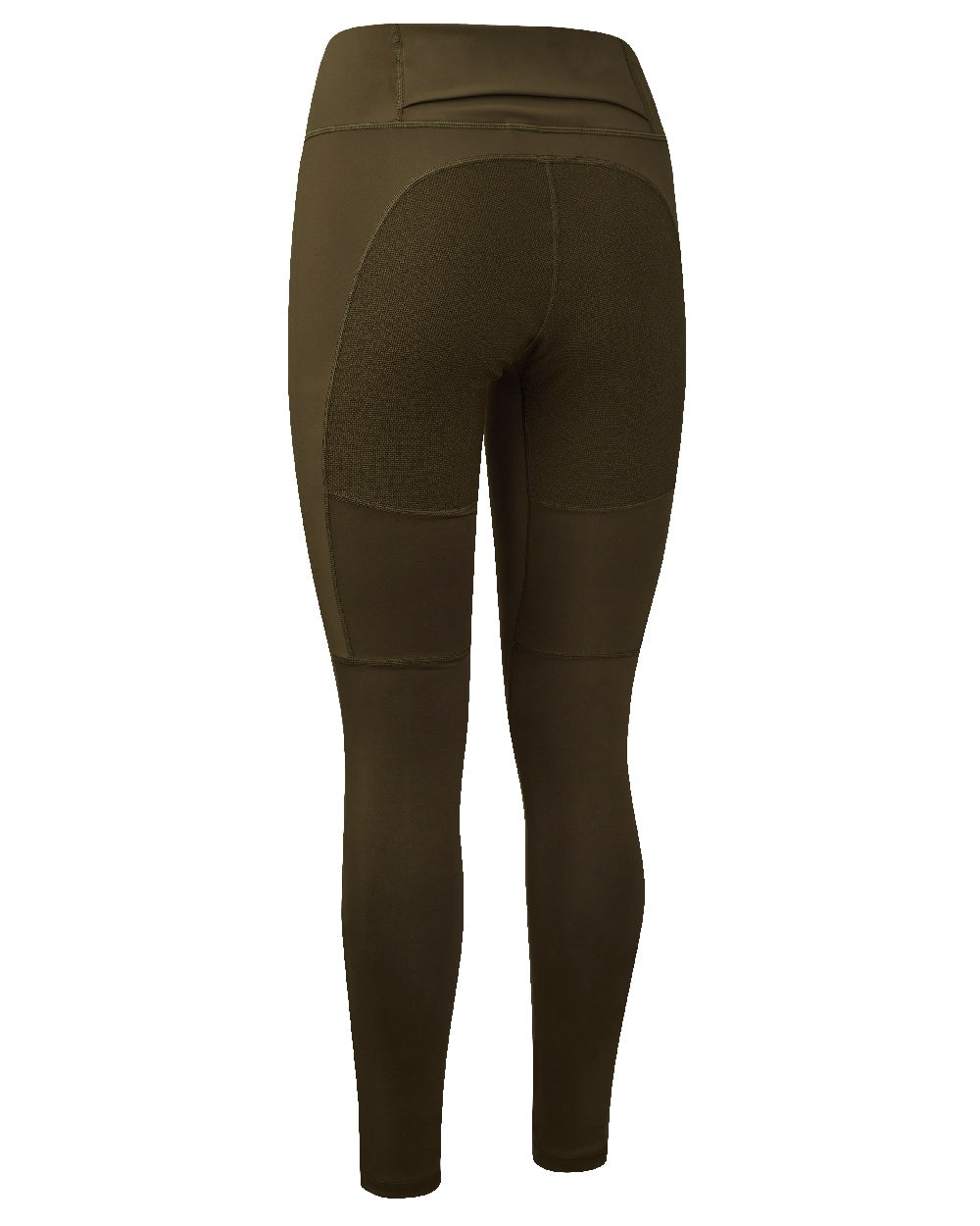 Art Green coloured Deerhunter Lady Reinforced Tights on white background #colour_art-green