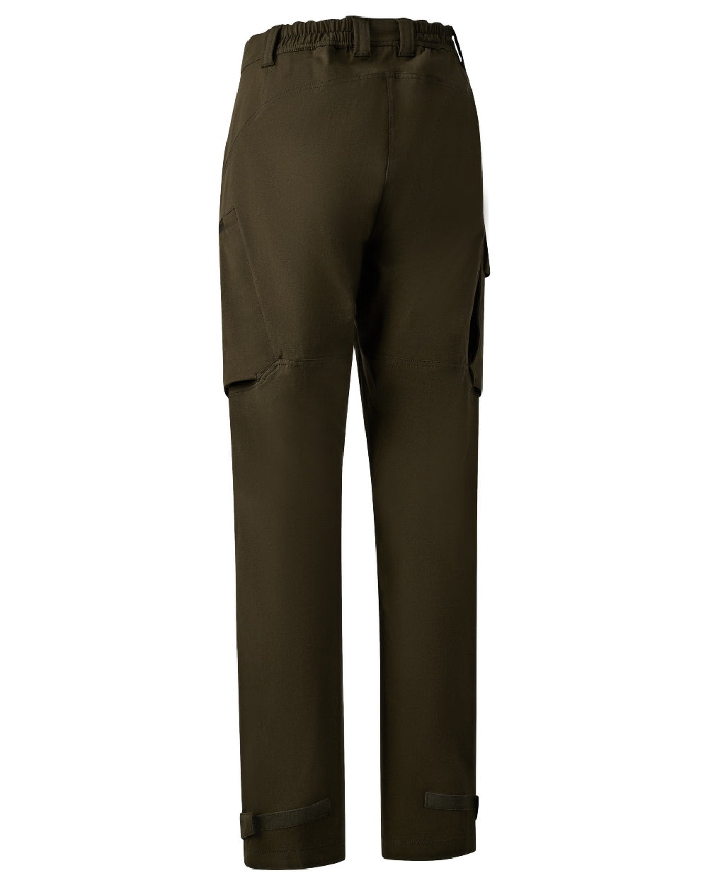 Fallen Leaf coloured Deerhunter Lady Sarek Full Stretch Trousers on white background #colour_fallen-leaf