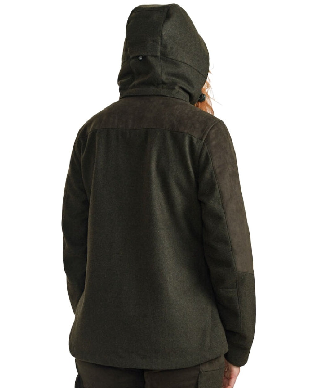 Loden Wood coloured Deerhunter Lady Tatra Active Jacket on white background #colour_loden-wood