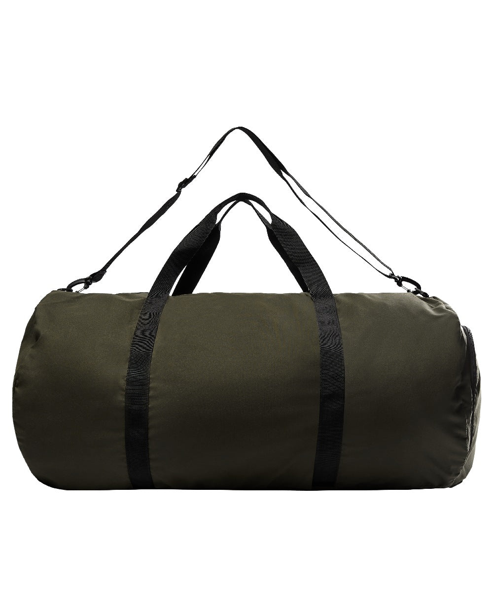 Deep Green coloured Deerhunter Large Duffel Bag on white background #colour_deep-green